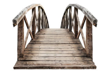 Bridge isolated on transparent background
