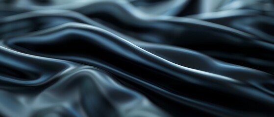 Obraz premium A tight shot of a monochrome fabric, with a hazy grayscale depiction of the texture in the background