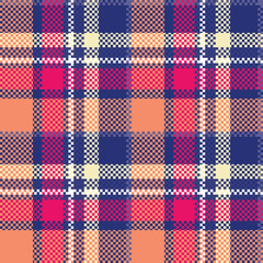 Scottish Tartan Pattern. Checker Pattern Template for Design Ornament. Seamless Fabric Texture.