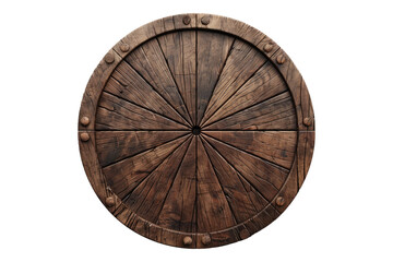 Circle coaster isolated on transparent background