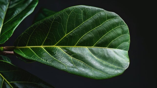 Ficus Lyrata leaf