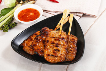 Thai Street foof pork satay