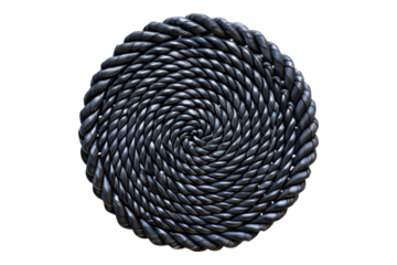 Coil mat isolated on transparent background