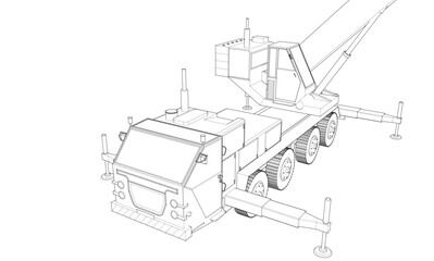 mobile crane 