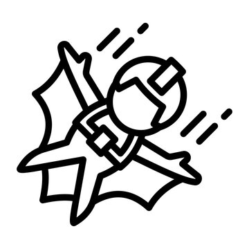 recommend clip art: Base Jumping Icon
