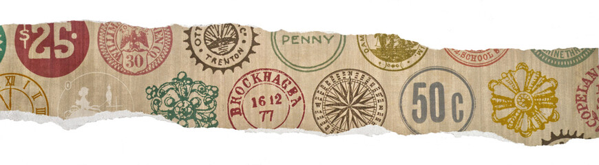 Papier podarty, komunikat, podarta krawędź papieru, podarte kartki  wyizolowana png