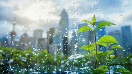 Water conservation, environmental preservation, and global sustainability.