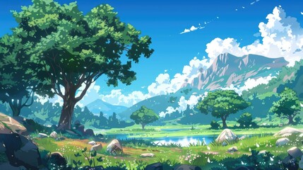 High quality image of scenery and background
