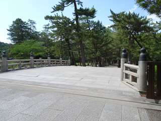 日本 出雲大社 下り参道 島根県出雲市大社町杵築東 写真