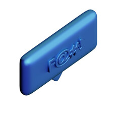 Various toon 3D icons of speech bubbles