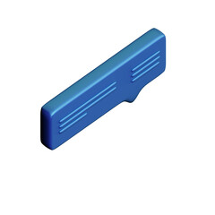 Various toon 3D icons and signs