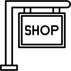 Store Sign Icon