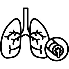 Bronchiectasis Icon