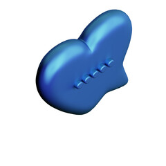 Various toon 3D icons and signs