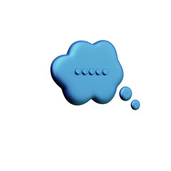 Various toon 3D icons and signs