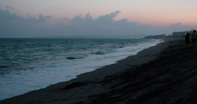 Beach sunset in Kending Taiwan