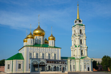 On the territory of the old Kremlin, Tula. Russia