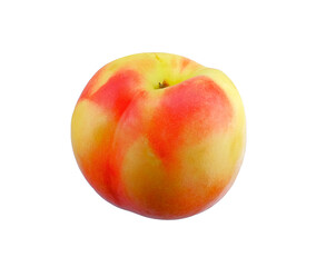 Nectarine isolated on white background