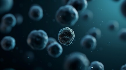 Close-Up 3D Visualization of Human Cells with Detailed Intracellular Structures for Biomedical Research