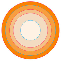 abstract background with circles