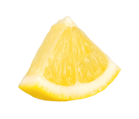 piece lemon fruit isolated, Fresh and Juicy Lemon, transparent PNG, PNG format