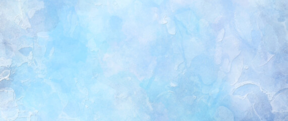 Obraz premium Blue Christmas vector background with vector grunge texture. Winter illustration. Frozen glass. Snow.
