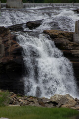 Waterfall in the North of Sweden/ Norway