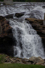 Waterfall in the North of Sweden/ Norway