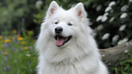 Samoyed: With their fluffy white coats and friendly personalities. Samoyeds are known for their smile-like expressions, bringing warmth and joy wherever they go.
