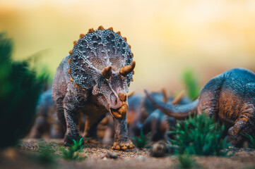 Triceratops Migration: A Herd on the Move