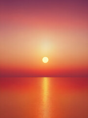 Fototapeta premium Warm sunset gradient background