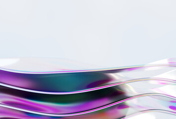 Holographic Curved Wave