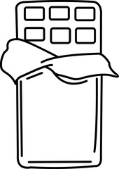 Chocolate Bar Outline