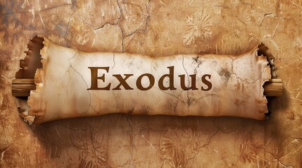 Timeless Scroll of Exodus: A Historic Biblical Text for Theological Study and Spiritual Exploration