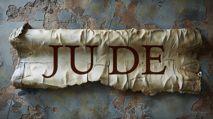 Historic Parchment of Jude: Sacred Scripture for Theological Insights and Spiritual Learning