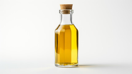 bottle of olive oil and olives