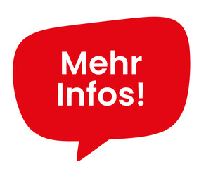 roter CTA Button Sprechblase Bubble