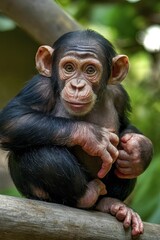 Chimpanzee baby