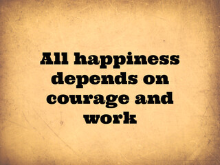 Inspirational and motivational quote 