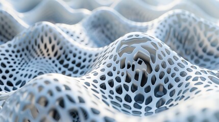 An abstract representation of a political tension. The art style tessellating textures resembling a web, weave or weft.