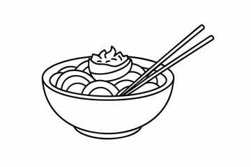 : bundle-of-ramen-in-bowls-and-chopsticks