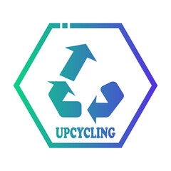 upcycling Line Gradient Icon