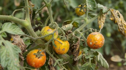 Tomato plant disease Physiological disorder in tomato caused by calcium deficiency