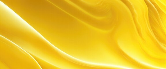 Fototapeta premium Soft and liquid Yellow waves background