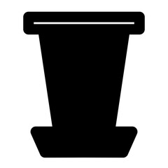 lectern icon solid style