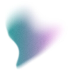 Gradient blur with grain texture