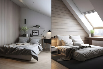  Stylish Scandinavian interior design of modern bedroom