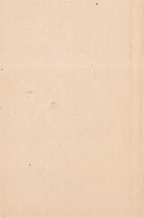 Old Paper Book Page, Sheet Texture, Vintage Background, Crumpled Paper With Stains