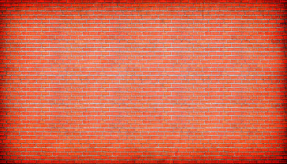 grunge red brick wall texture background