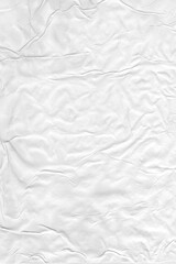 Glued Crumpled Paper Texture Background. Poster Overlay, Design Elements